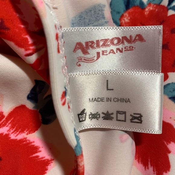 Swim top/Arizona Jeans/Size Large - Picture 3 of 3